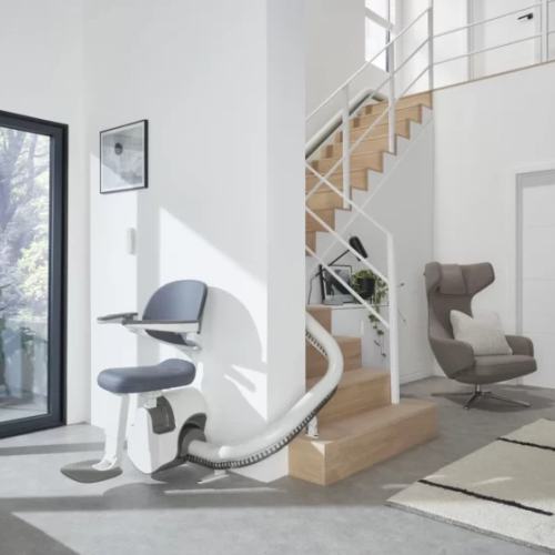 San Francisco AccessBDD Flow X curved chair lift