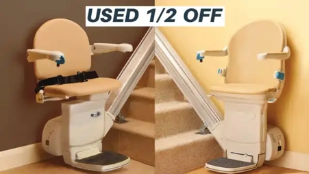 San Jose surplus reconditioned recycled chair stairlift